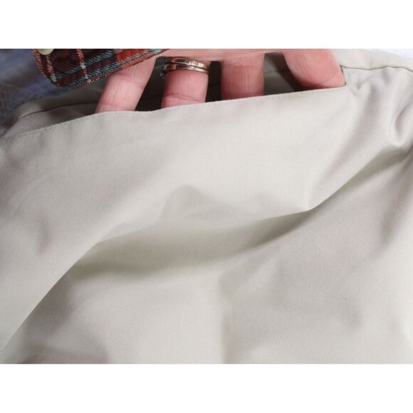 North End XL Beige Sleeveless Golf Vest With Embroidered Logo & Pockets - Picture 6 of 11